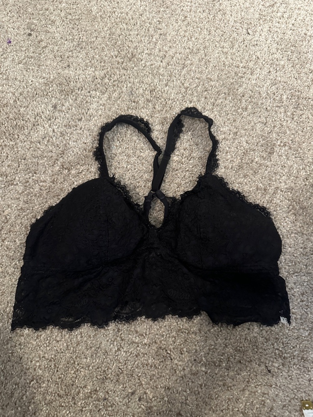 Lace Bralette - Black